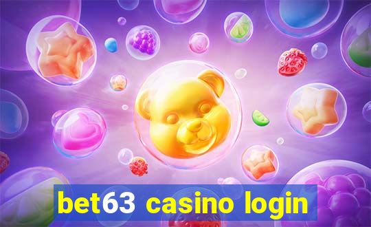 bet63 casino login